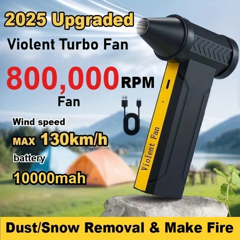 800,000RPM エアブロワー 電動ターボファン ブラシ - Dryer Car Blower のレビューと価格