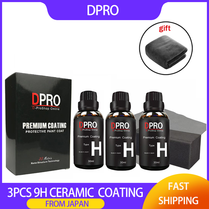 3 個 9H 液体ガラス車セラミックコーティング疎水性ワック - Car Wax Ceramic Coating のレビューと価格