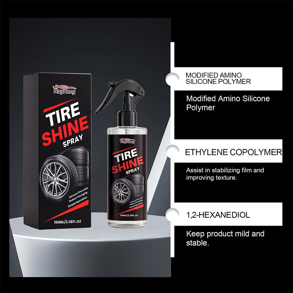 タイヤグロス タイヤコーティングスプレー 疎水性シーラントワ - Tire Shine Spray Sealant のレビューと価格